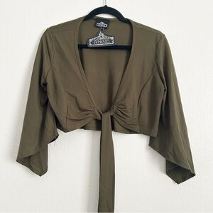 Angie Tied Up Kimono Sleeve Top